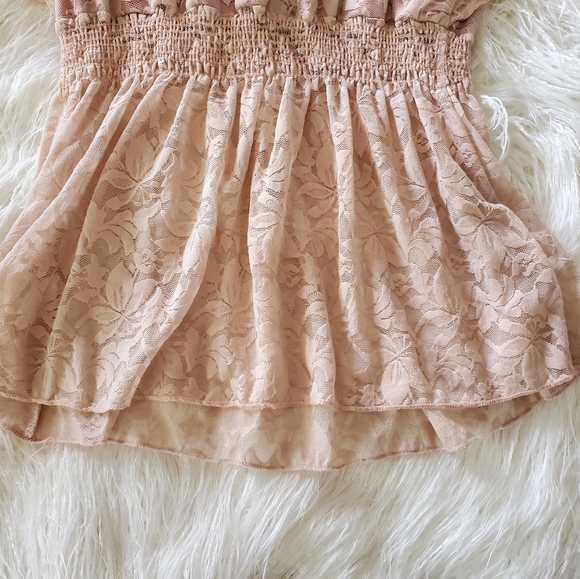 timing mauve lace shirt - Picture 4 of 4